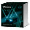 Pandora VX-4G FD (2025/9 4G/LTE/2G GSM-модем,  2хCAN+2xCAN FD, SIM-чип+Nano-Sim, расширенные интернет-статусы, интегрированный интерфейс Bluetooth 5.0, интегрированный  IMMO-KEY, бесключевой а/з-технология CLONE, поддержка Bean-bus, LIN, брелок-метка BT-7