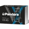 Pandora VX-4G v3  (2022/10, 4G/LTE/2G GSM-модем, интегрированный интерфейс Bluetooth 5.0, интегрированный 2хCAN, IMMO-KEY, бесключевой а/з-технология CLONE, брелок-метка BT-760 V  - 2шт, встр.датчик движ., кабель аналогового термодатчика, RMD-4M,  пьезоси