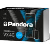 Pandora VX-4G Light  (2024/8, 4G/LTE/2G GSM-модем, интегрированный интерфейс Bluetooth 5.0, интегрированный 2хCAN, IMMO-KEY, бесключевой а/з-технология CLONE, брелок-метка BT-760 V - 1шт, встр.датчик движ., кабель аналогового термодатчика,   пьезосирена